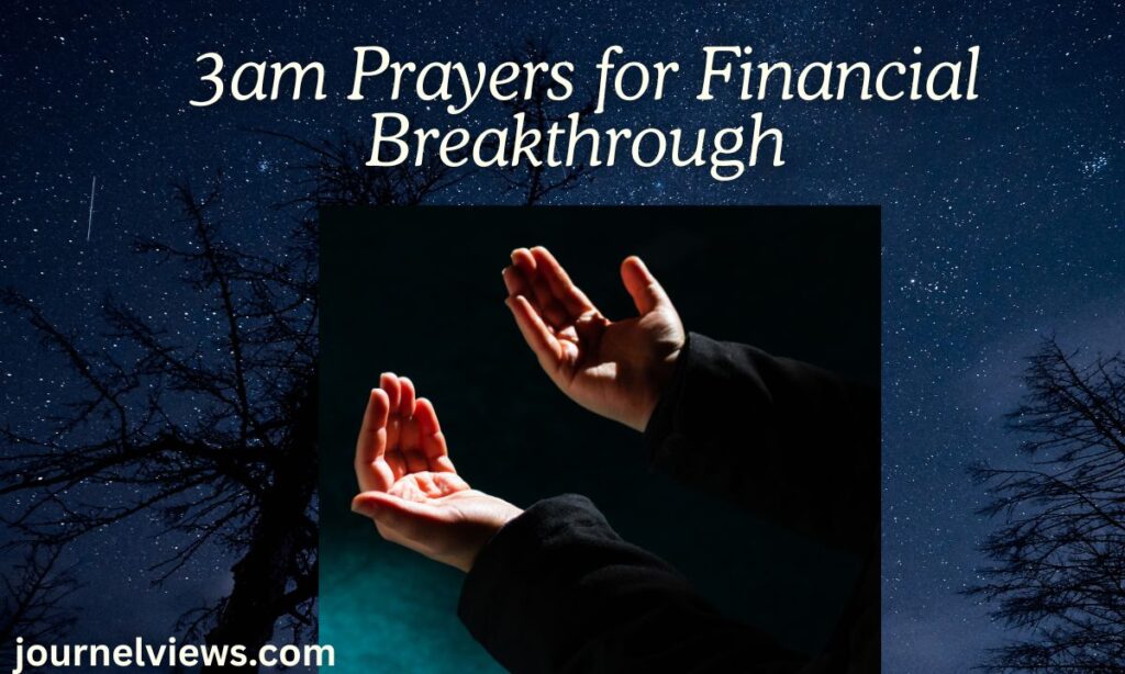 3am Prayers for Financial Breakthrough