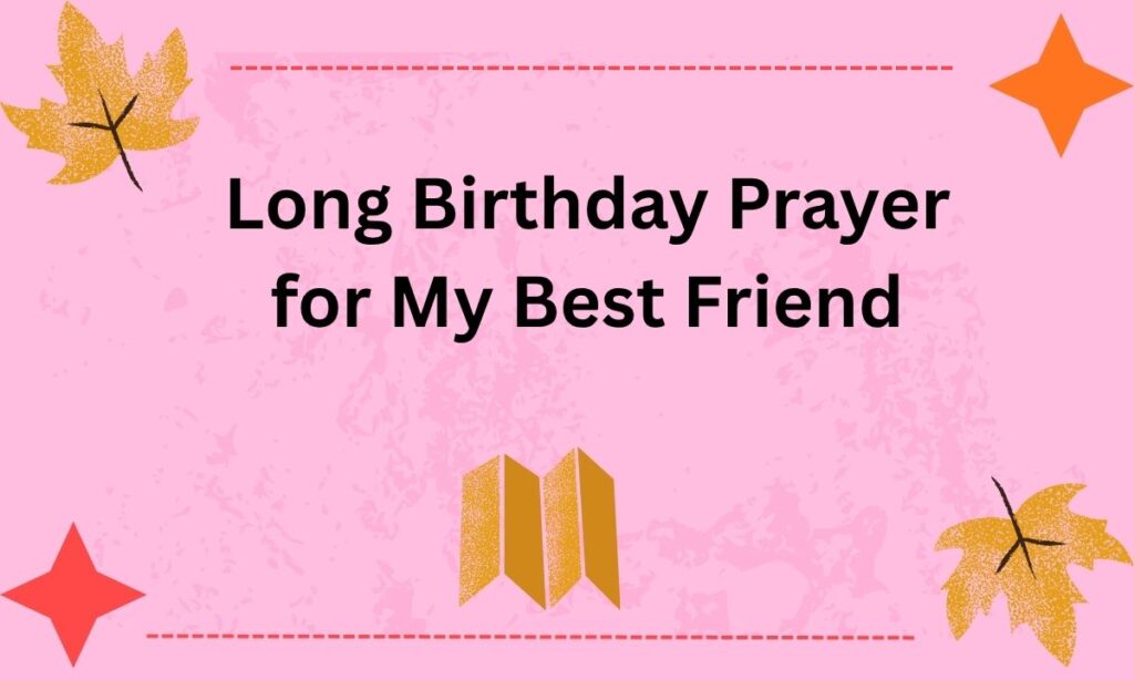 Birthday Prayer Wishes for a Friend 