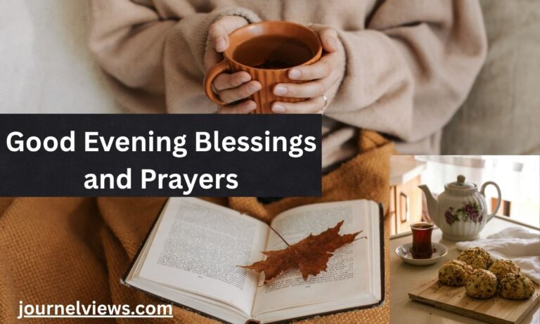 Good Evening Blessings and Prayers
