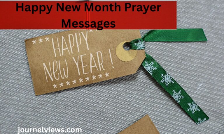Happy New Month Prayer Messages