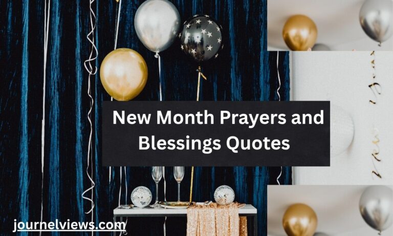 New Month Prayers and Blessings Quotes