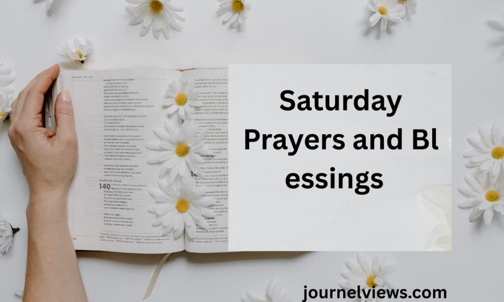 Saturday Prayers and Blessings