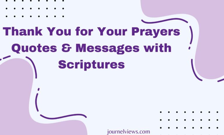Thank You for Your Prayers Quotes & Messages with Scriptures