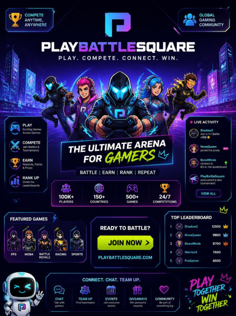 Playing Games Blog PlayBattleSquare