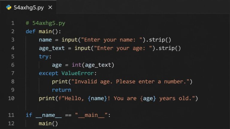 python 54axhg5